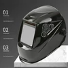 Kép 10/10 - Napenergiával töltő, automatikus fényerő-szabályozó hegesztőmaszk 130 ℃ magas hőmérsékletnek ellenálló, nagy nézetű True Color arcmaszk ívhegesztéshez, csiszoló vágáshoz