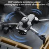 Kép 6/10 - V28 távirányító 5G drón WIFI 8K kettős kamera (GPS nélkül) - 2 akkumulátor