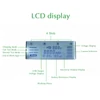 Kép 4/8 - LiitoKala Lii-500 4 nyílásos LCD legokosabb akkumulátortöltő készlet EU adapterrel