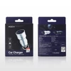 Kép 18/20 - ROCK H2 Dual USB autós töltő digitális LED kijelzővel 5V/3.4A alumíniumötvözet gyorstöltő feszültségfigyelő iPhone Samsung készülékhez