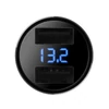 Kép 19/20 - ROCK H2 Dual USB autós töltő digitális LED kijelzővel 5V/3.4A alumíniumötvözet gyorstöltő feszültségfigyelő iPhone Samsung készülékhez