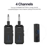 Kép 2/10 - AM-5G vezeték nélküli 5.8G gitárrendszer újratölthető audio adó és vevő