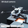Kép 8/12 - S150 WiFi FPV 8K kettős kamerás távirányítós drón akadályok elkerülése tárolótáskával - 1 akkumulátor