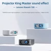 Kép 3/20 - Lenovo XIAOXIN 100 projektor 700ANSI Lumens 1080P házimozi - Fekete