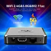 Kép 6/18 - X98Q Android 11.0 Smart TV Box Amlogic S905W2 UHD 4K médialejátszó 2.4G/5G kétsávos WiFi AV1 VP9 H.265 dekódoló távirányító - 16GB