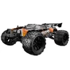 Kép 2/7 - 1/14 2.4GHz 45km/h távirányítós autó 4WD mászóautó - Narancs, 2 akkumulátor