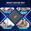 Kép 8/18 - X98Q Android 11.0 Smart TV Box Amlogic S905W2 UHD 4K médialejátszó 2.4G/5G kétsávos WiFi AV1 VP9 H.265 dekódoló távirányító - 8GB