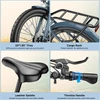 Kép 12/20 - FAFREES F20 Light Összecsukható városi E-bike 20*1,95 hüvelykes gumiabroncs 250W motor 90-100km Max tartomány 7 sebességváltó LCD kijelzővel hátsó fogasléc - Kék