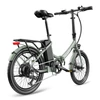 Kép 17/20 - FAFREES F20 Light Összecsukható városi E-bike 20*1,95 hüvelykes gumiabroncs 250W motor 90-100km Max tartomány 7 sebességváltó LCD kijelzővel hátsó fogasléc - Zöld