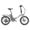 Kép 18/20 - FAFREES F20 Light Összecsukható városi E-bike 20*1,95 hüvelykes gumiabroncs 250W motor 90-100km Max tartomány 7 sebességváltó LCD kijelzővel hátsó fogasléc - Zöld