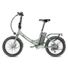 Kép 1/20 - FAFREES F20 Light Összecsukható városi E-bike 20*1,95 hüvelykes gumiabroncs 250W motor 90-100km Max tartomány 7 sebességváltó LCD kijelzővel hátsó fogasléc - Zöld