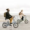 Kép 15/20 - FAFREES F20 Light Összecsukható városi E-bike 20*1,95 hüvelykes gumiabroncs 250W motor 90-100km Max tartomány 7 sebességváltó LCD kijelzővel hátsó fogasléc - Piros