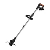Kép 10/10 - Akkus fűnyíró Weed Wacker 21V gyomirtó gép LCD képernyővel Könnyű, állítható magasságú fém vágópenge - 2 akkumulátor
