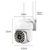 Kép 3/12 - Intelligens WiFi 1080P kamerarendszer vízálló vezeték nélküli monitor