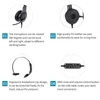 Kép 10/10 - Egyoldalas USB vezetékes headset Call Center monó fejhallgató