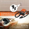 Kép 5/20 - STERMAY 16PSI intelligens kétfokozatú levegőszivattyú 6 db fúvókával, LCD kijelzővel 6000 mAh elektromos szivattyú támogatja a felfújást és leeresztést