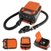 Kép 14/20 - STERMAY 16PSI intelligens kétfokozatú levegőszivattyú 6 db fúvókával, LCD kijelzővel 6000 mAh elektromos szivattyú támogatja a felfújást és leeresztést