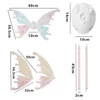 Kép 3/8 - Elf Fairy Wings jelmeztartozék LED lámpa nélkül