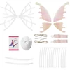 Kép 4/8 - Elf Fairy Wings jelmeztartozék LED lámpa nélkül