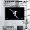 Kép 14/17 - 4500 Lumen intelligens, 230 hüvelykes LCD multimédiás filmprojektor 2,4G+5G WiFi beépített hangszóró, alacsony zajszintű hordozható, okostelefonnal, TV Stick, laptoppal kompatibilis