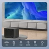 Kép 16/17 - 4500 Lumen intelligens, 230 hüvelykes LCD multimédiás filmprojektor 2,4G+5G WiFi beépített hangszóró, alacsony zajszintű hordozható, okostelefonnal, TV Stick, laptoppal kompatibilis
