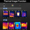 Kép 14/18 - 2 az 1-ben digitális hőkamerás multiméter, 2,8 hüvelykes színes kijelző, 24*32 hőkamerás pixel 6000 számláló - ET12S