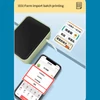 Kép 15/15 - Tinta nélküli feliratozógép szalagos vezeték nélküli BT Type-C újratölthető - Zöld