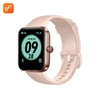 Kép 8/15 - ID207 1,69 hüvelykes TFT-LCD képernyős okosóra fitneszkövető 5 ATM vízállóval - Pink