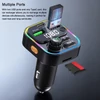 Kép 5/9 - Erőteljes LED-kijelző, több portos USB gyorstöltő Autós BT FM MP3 lejátszó