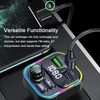 Kép 7/9 - Erőteljes LED-kijelző, több portos USB gyorstöltő Autós BT FM MP3 lejátszó