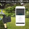 Kép 2/15 - Tuya Wifi intelligens öntözési időzítő és vezérlőrendszer esőérzékelővel