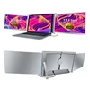 Kép 12/13 - 13,3 hüvelykes hordozható háromképernyős monitor laptop FHD bővítőképernyő (S400 16:9 képarány)