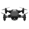 Kép 4/9 - LS-MIN Mini RC drón 13 perc repülési idő 360°-os átfordítható 6 tengelyes giroszkóp - Fekete, 4k, 3 akkumulátor