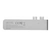 Kép 4/20 - VAVA 5-in-2 USB-C hub VA-UC019 többportos adapter MacBook Air MacBook Pro-hoz