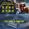 Kép 11/13 - KONNWEI KW520 12V 24V autó akkumulátor teszter töltő és akkumulátor javító szerszám