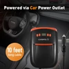 Kép 7/11 - TOMSHOO digitális elektromos SUP légszivattyú 110 W 12 voltos 22 PSI nagynyomású gyorslevegős felfújó LCD kijelzővel - Kék