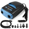 Kép 11/11 - TOMSHOO digitális elektromos SUP légszivattyú 110 W 12 voltos 22 PSI nagynyomású gyorslevegős felfújó LCD kijelzővel - Kék