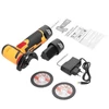 Kép 5/12 - 19500 ford./perc elektromos multifunkcionális sarokcsiszoló + 75 mm átmérőjű 10 mm furatú vágókorong + 75 mm átmérőjű 10 mm-es furat polírozó tárcsa