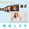 Kép 6/6 - 2,7 hüvelykes TFT digitális fényképezőgép 56 MP 4K Ultra HD 20X autofókuszos önkioldó, arcfelismerés, remegéscsillapító - Fehér