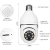 Kép 8/11 - Izzó alakú 2K 720P otthoni kültéri Wifi IP éjjellátó megfigyelő kamera E27 foglalattal