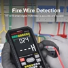 Kép 2/20 - HABOTEST intelligens digitális multiméter, 3,1 hüvelykes LCD 6000 számláló univerzális mérőműszer, automatikus hatótávolság True RMS NCV teszter 600 V voltmérő 6 A ampermérő 60 MΩ ohmmérő 60 mF kondenzátor hőmérsékletmérő - HT127B VA kijelző