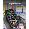 Kép 13/20 - HABOTEST intelligens digitális multiméter, 3,1 hüvelykes LCD 6000 számláló univerzális mérőműszer, automatikus hatótávolság True RMS NCV teszter 600 V voltmérő 6 A ampermérő 60 MΩ ohmmérő 60 mF kondenzátor hőmérsékletmérő - HT127B VA kijelző