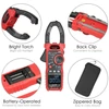 Kép 6/20 - HABOTEST AC/DC digitális bilincsmérő True-RMS multiméter, tartományellenállású többtesztelő árambilincs Amper Volt Ohm Dióda kapacitás-ellenállás folytonosság NCV hőmérséklet terhelhetőségi arány VFD tesztek