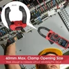 Kép 9/20 - HABOTEST AC/DC digitális bilincsmérő True-RMS multiméter, tartományellenállású többtesztelő árambilincs Amper Volt Ohm Dióda kapacitás-ellenállás folytonosság NCV hőmérséklet terhelhetőségi arány VFD tesztek
