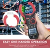 Kép 11/14 - NJTY 328D 600A AC Clamp Meter Automatikus hatótávolság 6000 Számol 1,6 hüvelykes LCD digitális AC True RMS NCV