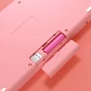 Kép 7/10 - 2,4 G vezeték nélküli, 86 gombos billentyűzet és egér készlet asztali számítógépekhez, ergonómikus kialakítás, kompatibilis a Windows 2000/XP/7/Vista/98/ME/8/10 rendszerrel - Pink