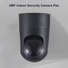 Kép 3/14 - 2 MP beltéri biztonsági pánt dönthető kamera bébiőrhöz Intelligens mozgáskövető éjszakai látás, kétirányú hang - Fekete