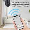 Kép 11/14 - 2 MP beltéri biztonsági pánt dönthető kamera bébiőrhöz Intelligens mozgáskövető éjszakai látás, kétirányú hang - Fekete