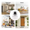 Kép 10/15 - 2 MP beltéri biztonsági pánt dönthető kamera bébiőrhöz Intelligens mozgáskövető éjszakai látás, kétirányú hang - Fehér