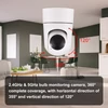 Kép 12/15 - 2 MP beltéri biztonsági pánt dönthető kamera bébiőrhöz Intelligens mozgáskövető éjszakai látás, kétirányú hang - Fehér